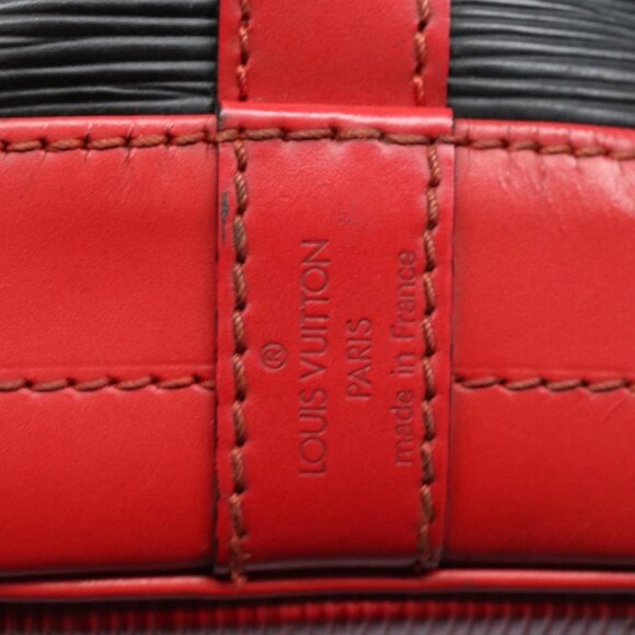 LOUIS VUITTON Epi Noe Shoulder Bag By color Black Red M44017 LV Auth 81573 - Picture 13 of 16